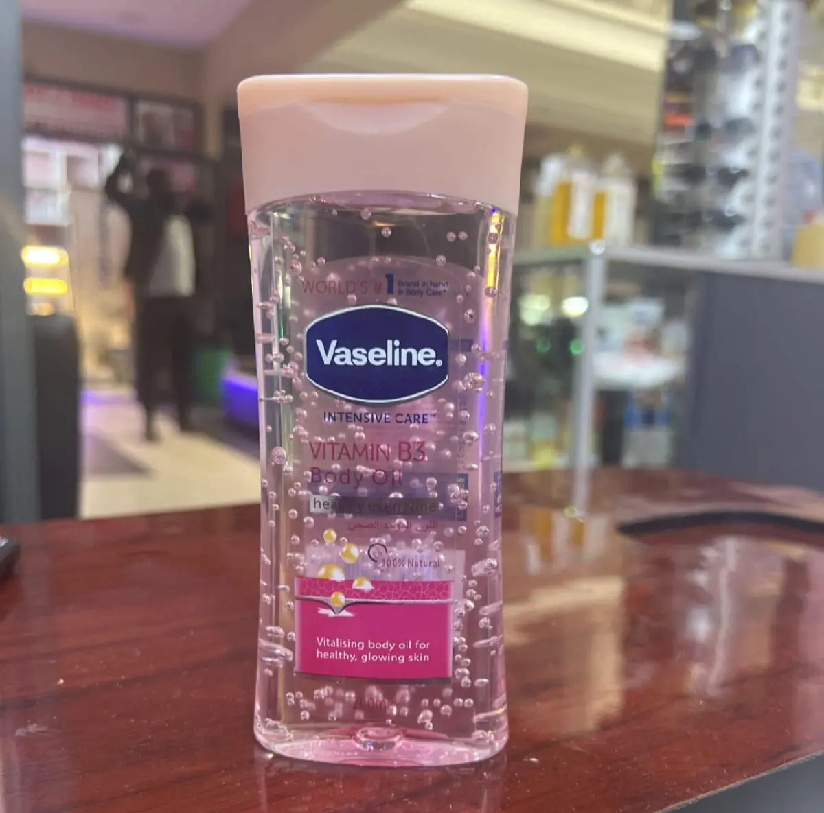 Picture of Vaseline Intensive Care Vitamin B3 Body Gel Oil 200ml - Body Moisturizer