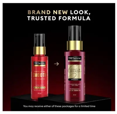 Picture of TRESemme Keratin Smooth with Argan Oil Anti Frizz Hair Serum 50ml