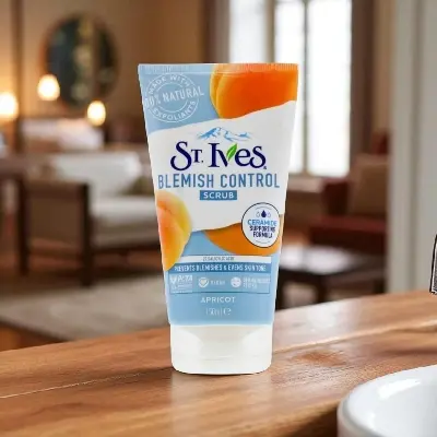 Picture of St. Ives Blemish Control 2% Salicylic Acid Apricot Scrub 150ml - Facial Scrub