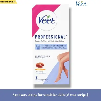 Picture of Veet Hair Removal Wax Strips For Sensitive Skin ( 8 Wax Strips )