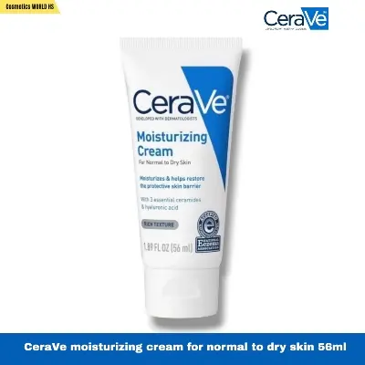 Picture of CeraVe Moisturizing Cream For Normal To Dry Skin 56ml