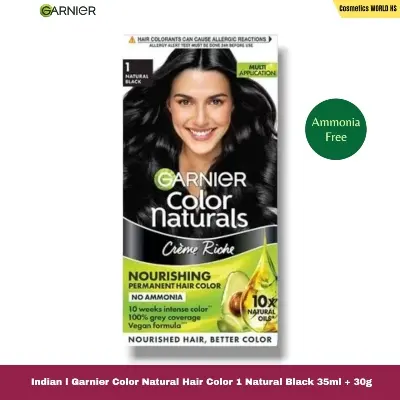 Picture of Garnier Color Naturals Hair Color 1 Natural Black ( 65ml )