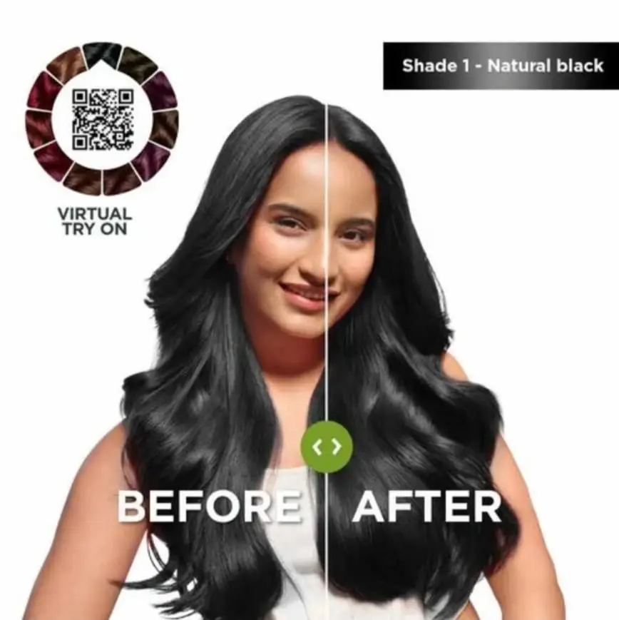 Picture of Garnier Color Naturals Hair Color 1 Natural Black ( 65ml )