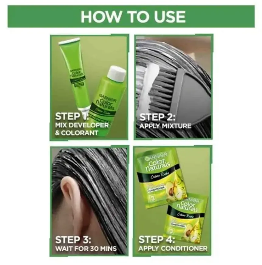Picture of Garnier Color Naturals Hair Color 1 Natural Black ( 65ml )