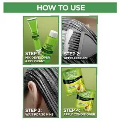 Picture of Garnier Color Naturals Hair Color 1 Natural Black ( 65ml )