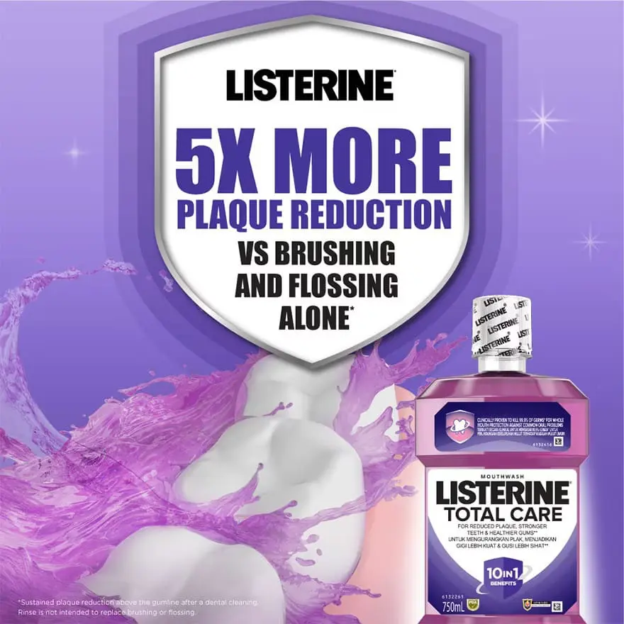 Picture of Listerine Total Care Mouthwash 250ml ( Thailand )