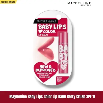 Picture of Maybelline New York Baby Lips Color Lip Balm-Berry Crush SPF 11