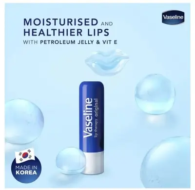Picture of VASELINE Lip Therapy Original with Petroleum Jelly 4.8g - Lip Balm