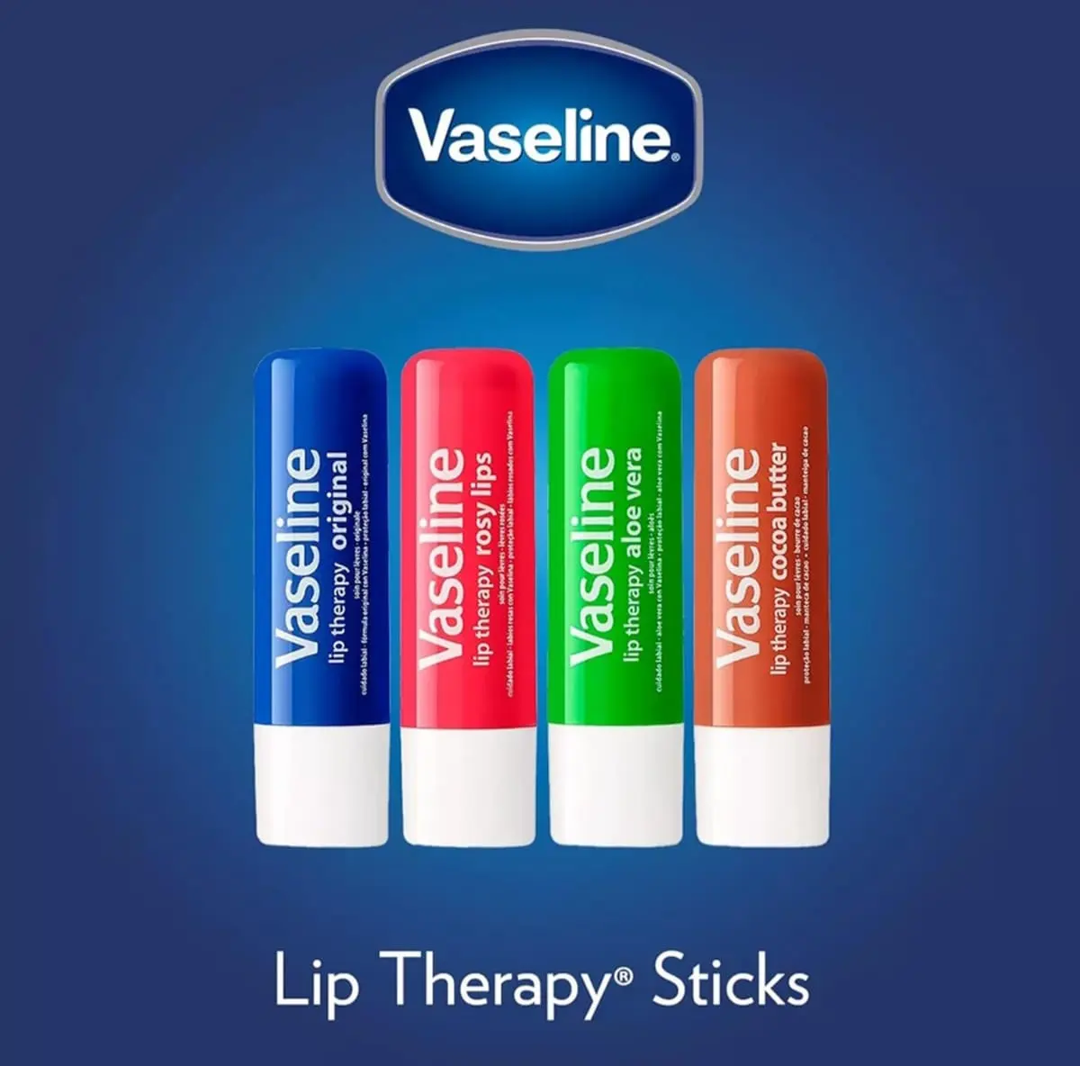 Picture of VASELINE Lip Therapy Original with Petroleum Jelly 4.8g - Lip Balm