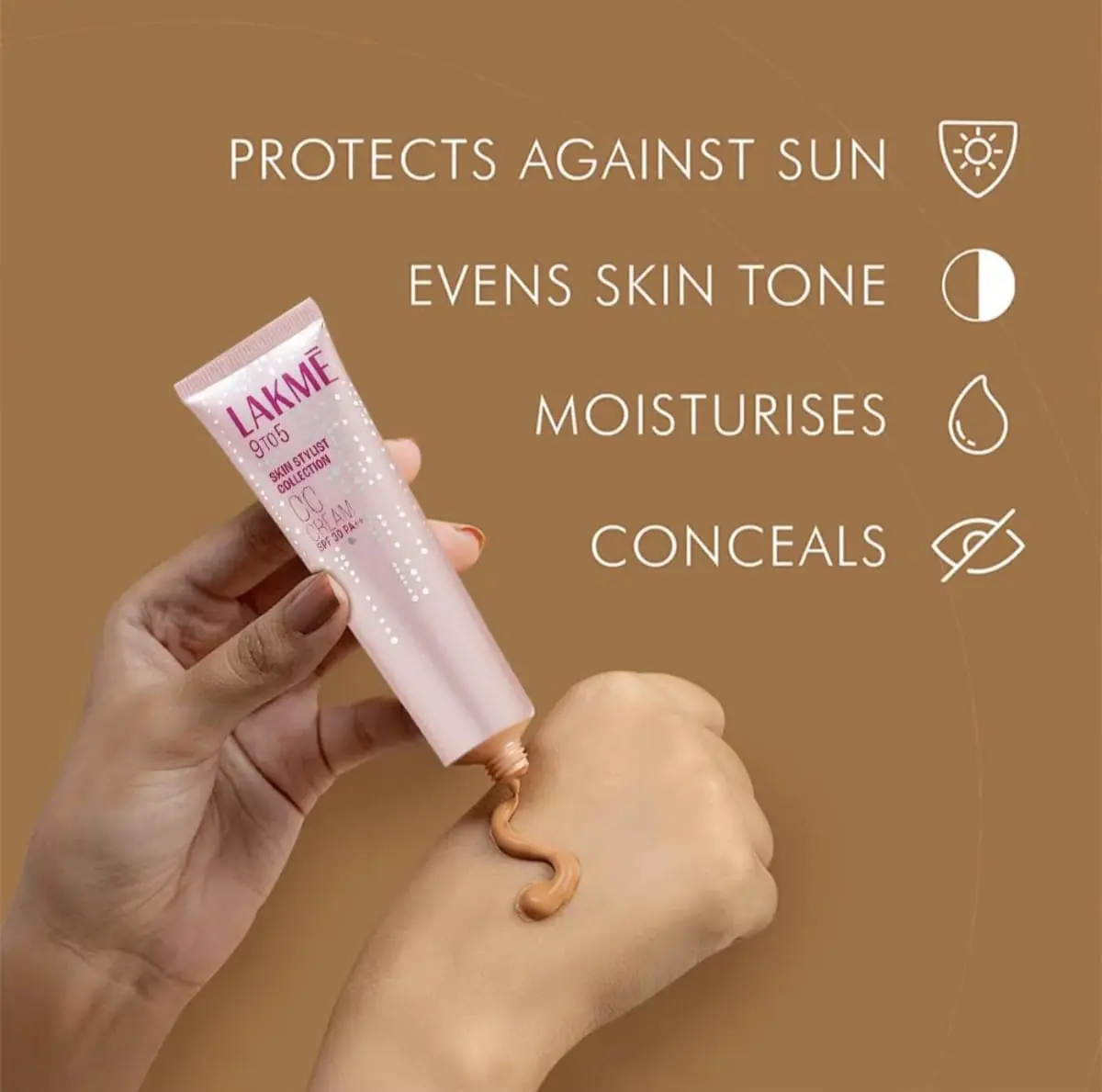 Picture of Lakme 9 to 5 Complexion Care CC Cream (Shade- 03 Bronze)
