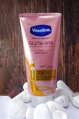 Picture of Vaseline Healhy Bright Gluta Hya Serum Burst Body Lotion Dewy Radiance 290ml  ( Thailand )