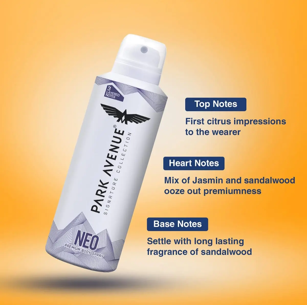 Picture of Park Avenue Signature NEO Deodorant Body Spray 150ml
