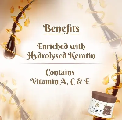 Picture of Yardley London Keratin Hair Cream 150 G