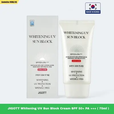 Picture of Jigott Whitening UV Sunblock Cream SPF50+/PA+++ 70ml ( Korean )