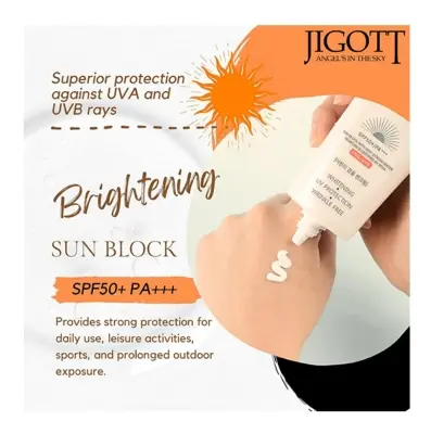 Picture of Jigott Whitening UV Sunblock Cream SPF50+/PA+++ 70ml ( Korean )