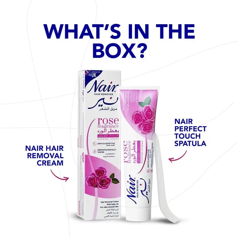 Picture of Nair Rose Hair Removal Cream 110g