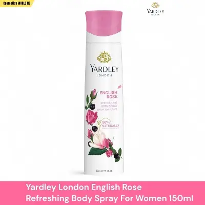Picture of Yardley London English Rose Body Spray For Women 150ml