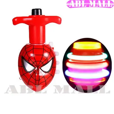 Picture of LED Light Up Flashing Spinning Tops Flashing Music Gyro Spinning Top Gyro Spinner LED Music Flash Light Gyro Toy
