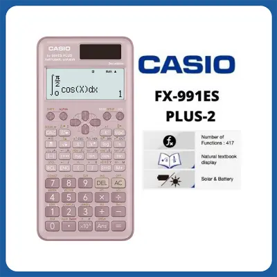 Picture of FX-991es plus 2nd edition (14 days return warrenty)(2nd Edition),(Thailand Variant), Scientific calculator Engineering best quality(master copy)premium-ssc hsc engineering-color pink