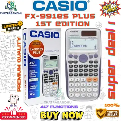 Picture of FX-991es plus (1st edition )Scientific Calculator,Engineering Model for students-silver(THAILAND VARIENT)
