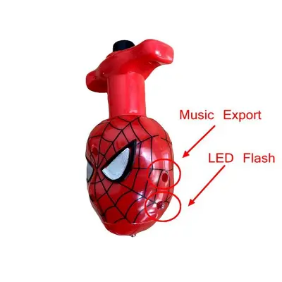 Picture of LED Light Up Flashing Spinning Tops Flashing Music Gyro Spinning Top Gyro Spinner LED Music Flash Light Gyro Toy