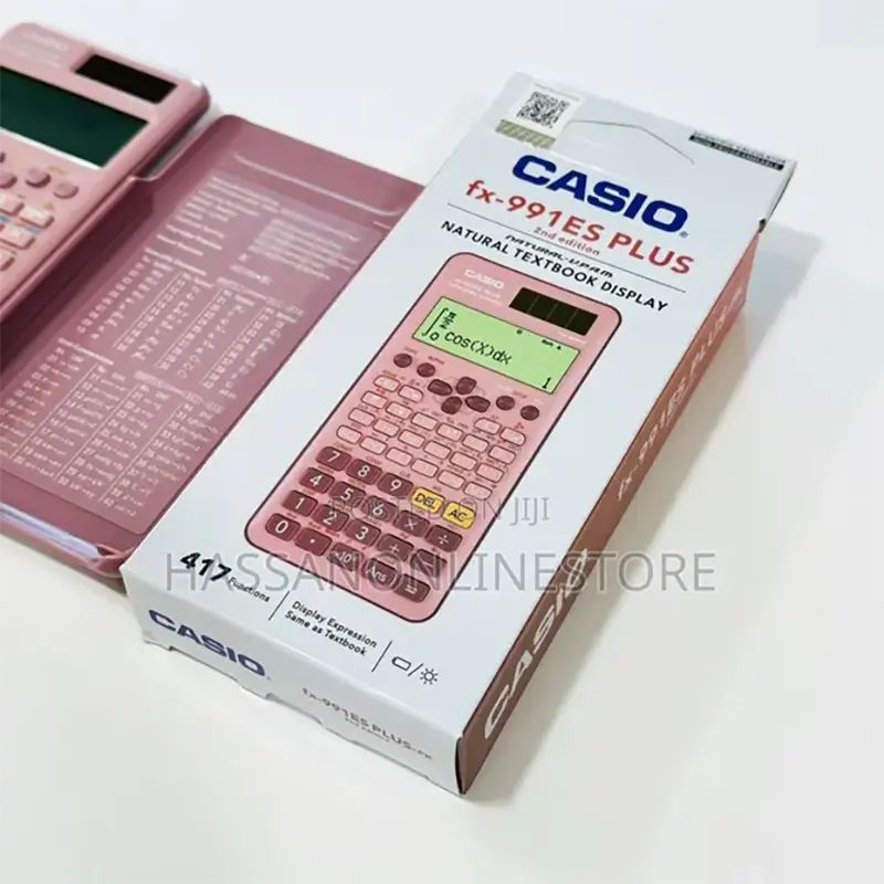 Picture of FX-991es plus 2nd edition (14 days return warrenty)(2nd Edition),(Thailand Variant), Scientific calculator Engineering best quality(master copy)premium-ssc hsc engineering-color pink