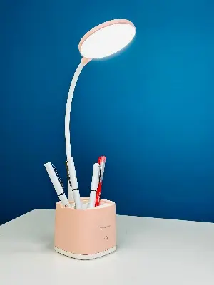 Picture of YAGE YG-T109 Table Lamp Pen Holder Desk Lamp Dimmer Rechargeable USB Reading LED Table light Night Light