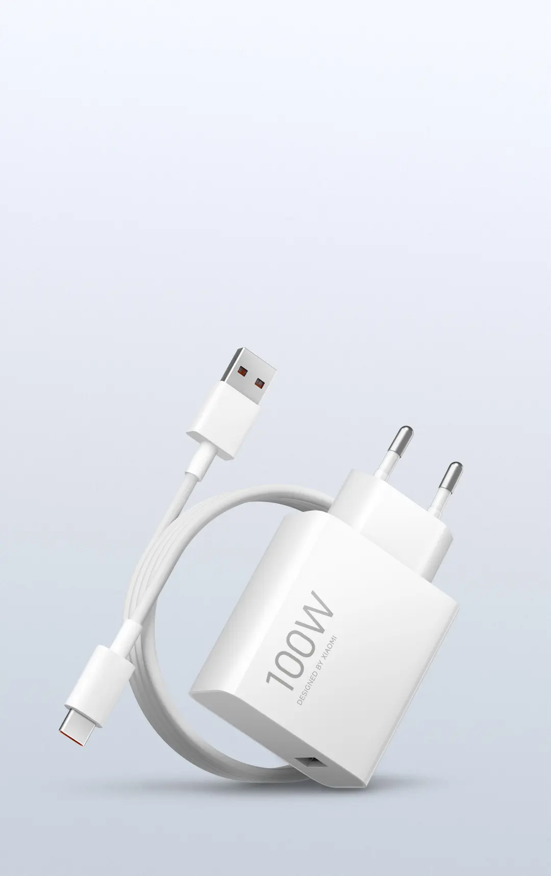 Picture of For Xiaomi Charger 100W Fast Charge EU Plug For Xiaomi POCO F8 Ultra F8 Pro M8 Pro F7 Pro 17 Pro Max 15T 14T, 100W Charger Adapter with 6A USB C Charging Cable for Redmi Note 14 13 12 11Pro Pad 7 6S