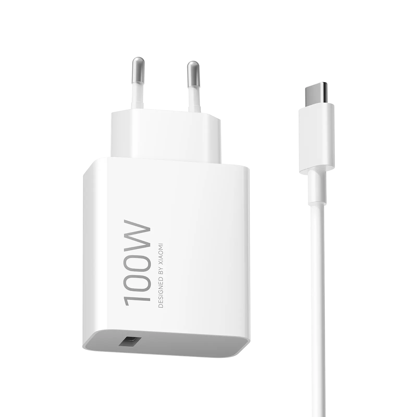 Picture of For Xiaomi Charger 100W Fast Charge EU Plug For Xiaomi POCO F8 Ultra F8 Pro M8 Pro F7 Pro 17 Pro Max 15T 14T, 100W Charger Adapter with 6A USB C Charging Cable for Redmi Note 14 13 12 11Pro Pad 7 6S