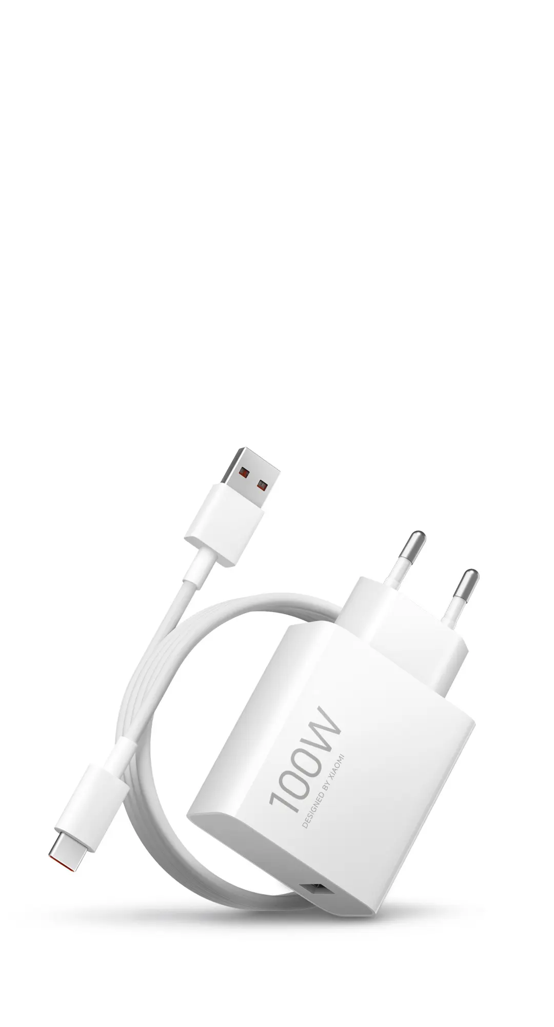 Picture of For Xiaomi Charger 100W Fast Charge EU Plug For Xiaomi POCO F8 Ultra F8 Pro M8 Pro F7 Pro 17 Pro Max 15T 14T, 100W Charger Adapter with 6A USB C Charging Cable for Redmi Note 14 13 12 11Pro Pad 7 6S