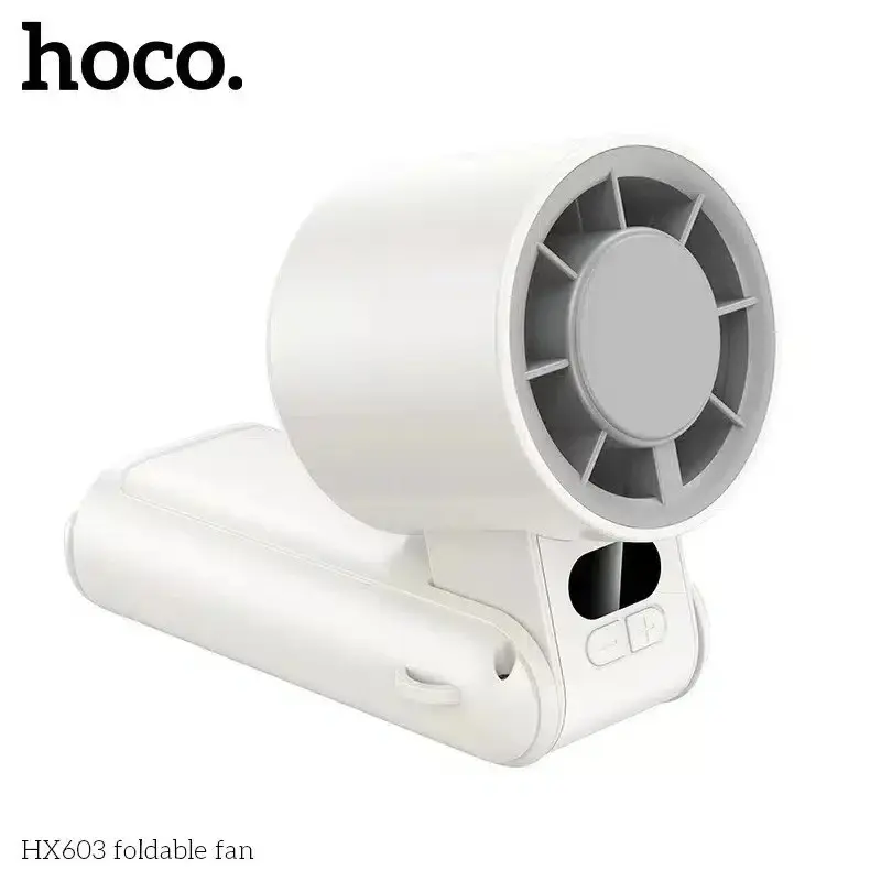 Picture of HOCO HX603 Handheld Fan, Portable Foldable Cooling Fan For Personal Uses