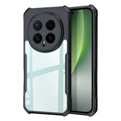 Picture of XUNDD CASE For Honor Magic 8 Pro Phone Case Air-bag Anti Drop Anti Scratch Protective Covers Shockproof Protection Miltary Grade Black Bumper Case Airbags Shockproof Protective Transparent Back Cover