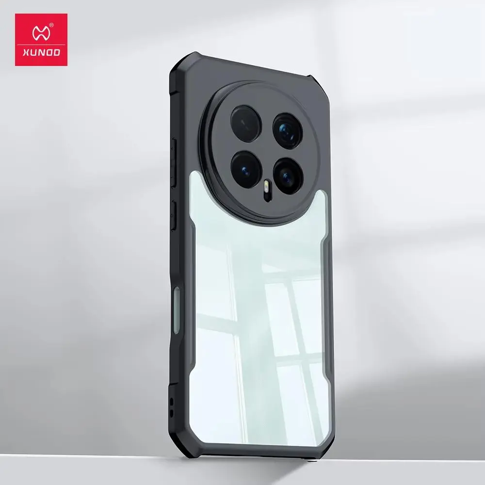 Picture of XUNDD CASE For Honor Magic 8 Pro Phone Case Air-bag Anti Drop Anti Scratch Protective Covers Shockproof Protection Miltary Grade Black Bumper Case Airbags Shockproof Protective Transparent Back Cover