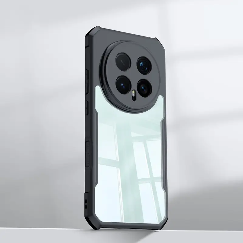 Picture of XUNDD CASE For Honor Magic 8 Phone Case Air-bag Anti Drop Anti Scratch Protective Covers Shockproof Protection Miltary Grade Black Bumper Case Airbags Shockproof Protective Transparent Back Cover