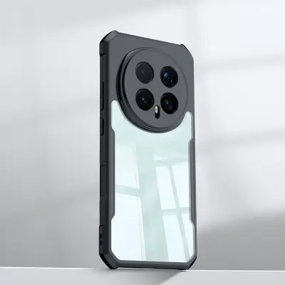 Picture of XUNDD CASE For Honor Magic 8 Phone Case Air-bag Anti Drop Anti Scratch Protective Covers Shockproof Protection Miltary Grade Black Bumper Case Airbags Shockproof Protective Transparent Back Cover