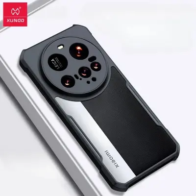 Picture of XUNDD CASE For Xiaomi 15 Ultra Phone Case Air-bag Anti Drop Anti Scratch Protective Covers Shockproof Protection Miltary Grade Black Bumper Case Airbags Shockproof Protective Transparent Back Cover