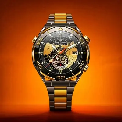 Picture of Remax Watch 17 Reloje Smartwatch Health Tracker Phone Smart Fitness Watches IP67 Waterproof Connected Smart Watch Sets With Straps Black and Gold