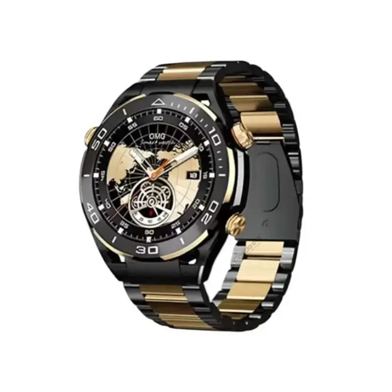 Picture of Remax Watch 17 Reloje Smartwatch Health Tracker Phone Smart Fitness Watches IP67 Waterproof Connected Smart Watch Sets With Straps Black and Gold