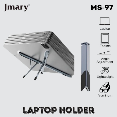 Picture of Jmary MS-97 Foldable Laptop Holder Small and Pocket Size Laptop Stand