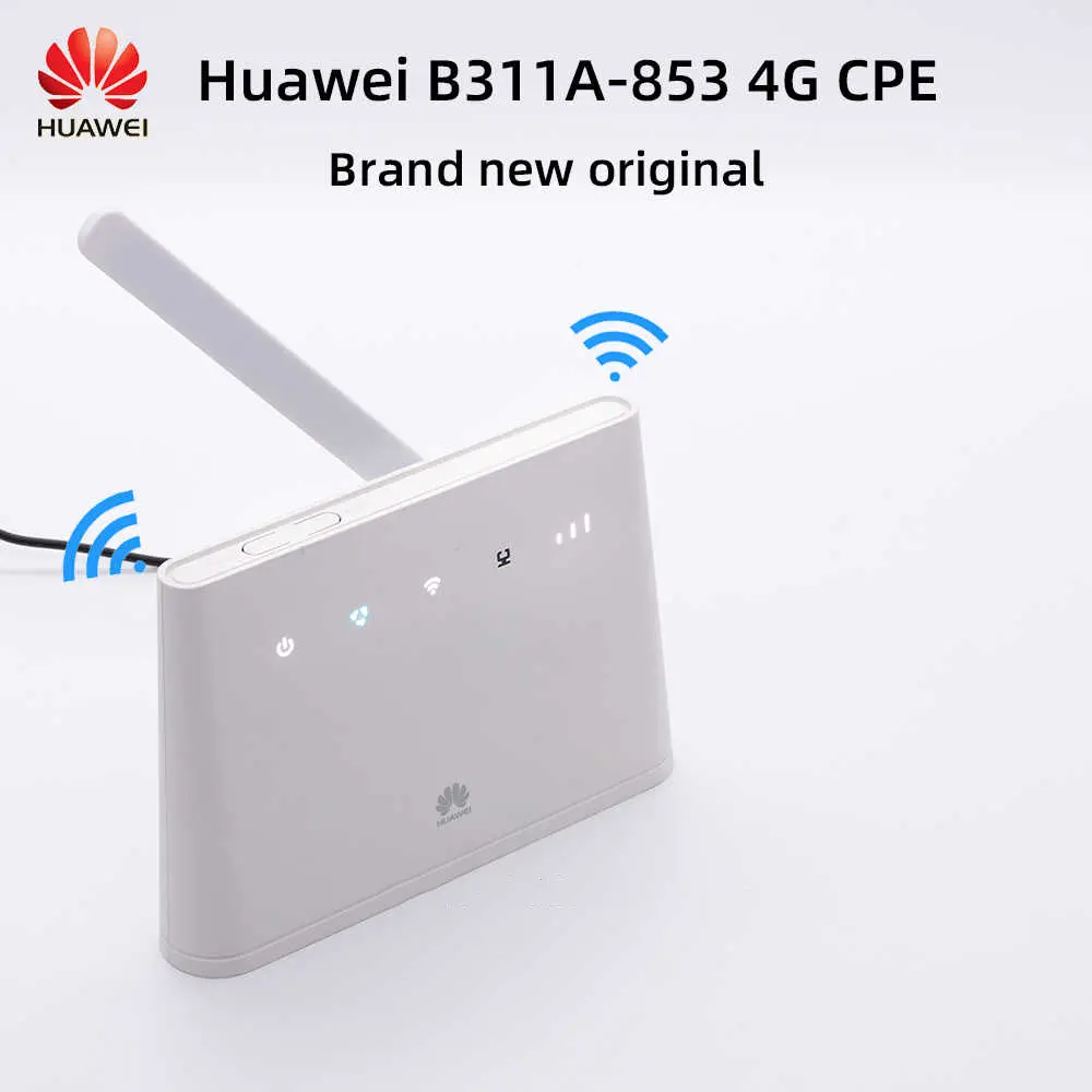 Picture of HUAWEI B311AS-853 2.4G 150Mbps Wifi LTE Router LAN Port Support Portable Wireless Router WiFi Router