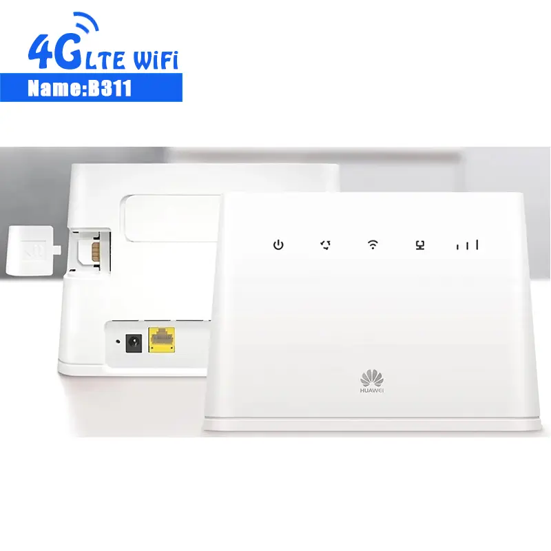 Picture of HUAWEI B311AS-853 2.4G 150Mbps Wifi LTE Router LAN Port Support Portable Wireless Router WiFi Router