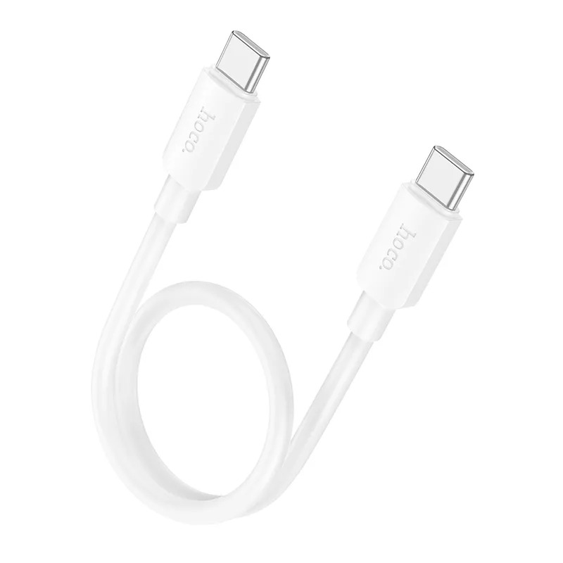 Picture of Hoco X96 60W USB-C to USB-C Fast Charging Data Cable Short Cable Size 25CM