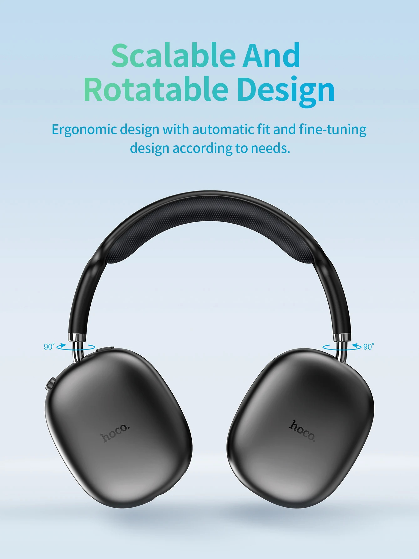 Picture of Hoco W35 Air Bluetooth V5.3 Wireless Headphone