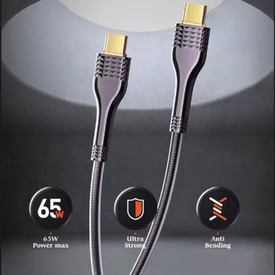 Picture of LDNIO LC651C USB-C To USB-C PD Fast Cable Aluminum Alloy Original High Quality 5A Fast Charging Usb Data Sync PD Type Type C Cable