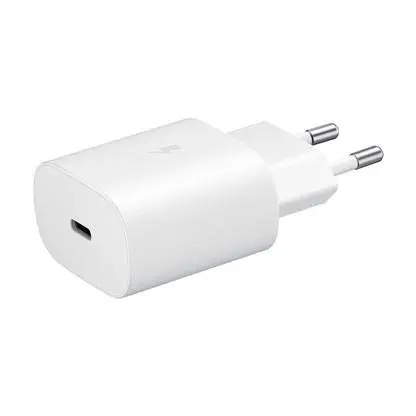 Picture of Samsung 25W Charger Travel Adapter Wired C To C Cable PD 3.0 25 Watt Type C Fast Charging For Samsung Galaxy A54 5G A34 A15 A14 A25 A53 5G A35 S22 S22+ Fold3 Flip3 M53 5G M51 M33 5G M31S F23 5G S21 S21+ S21 FE Others