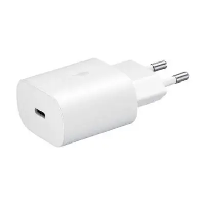 Picture of Samsung 25W Charger Travel Adapter Wired C To C Cable PD 3.0 25 Watt Type C Fast Charging For Samsung Galaxy A54 5G A34 A15 A14 A25 A53 5G A35 S22 S22+ Fold3 Flip3 M53 5G M51 M33 5G M31S F23 5G S21 S21+ S21 FE Others
