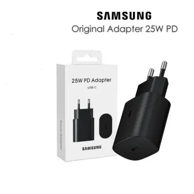 Picture of Samsung 25W Charger Travel Adapter Wired C To C Cable PD 3.0 25 Watt Type C Fast Charging For Samsung Galaxy A54 5G A34 A15 A14 A25 A53 5G A35 S22 S22+ Fold3 Flip3 M53 5G M51 M33 5G M31S F23 5G S21 S21+ S21 FE Others