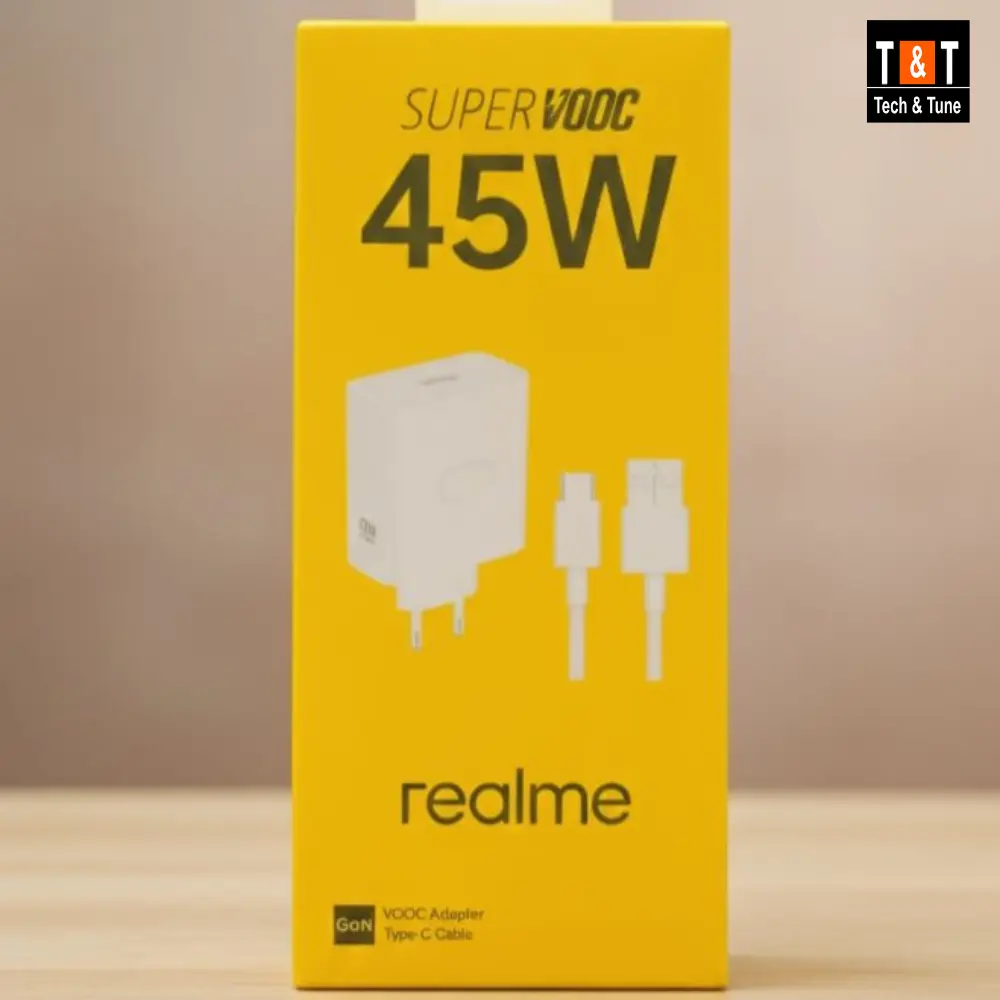 Picture of Realme Charger USB Type C Fast Charging Smartphone Supervooc 45W Power Adapter for Realme C85 C85 Pro C75 C71 Phone Charger Smartphone