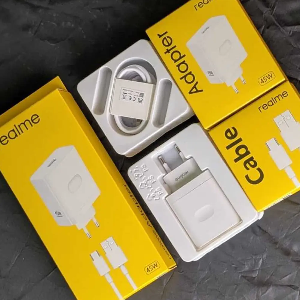Picture of Realme Charger USB Type C Fast Charging Smartphone Supervooc 45W Power Adapter for Realme C85 C85 Pro C75 C71 Phone Charger Smartphone