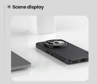 Picture of For Nothing Phone 3A Pro NILLKIN Super Frosted Shield Pro Dual Protective Material PC and TPU Bumper Protective Case Anti-Fingerprint Matte Texture Back Cover